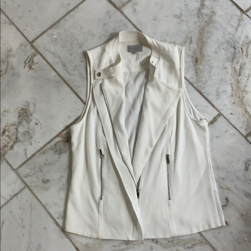 1. STATE White Vest